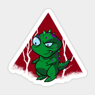 Cartoon dinosaur Sticker